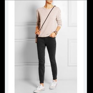 Madewell High Riser Skinny Faded Black Jeans E0257